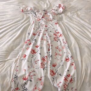 Floral jumpsuit